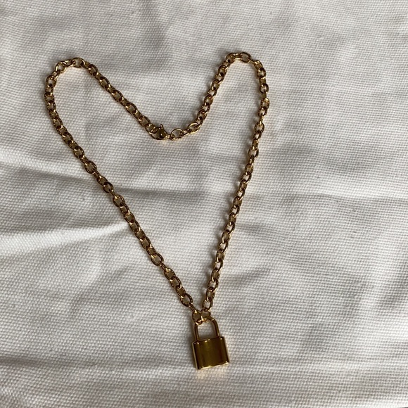 2/60 Necklace padlock lock - Picture 3 of 7